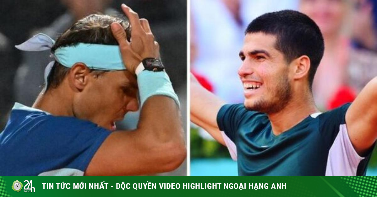 Alcaraz closes to Nadal, No. 2 in women’s singles drops dramatically (tennis rankings May 30)