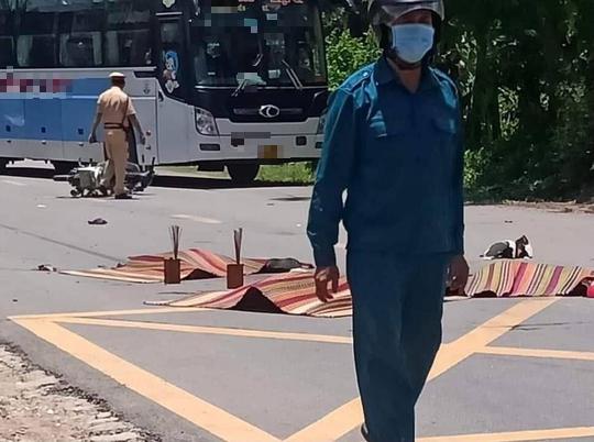 Hiện trường vụ tai nạn đau lòng