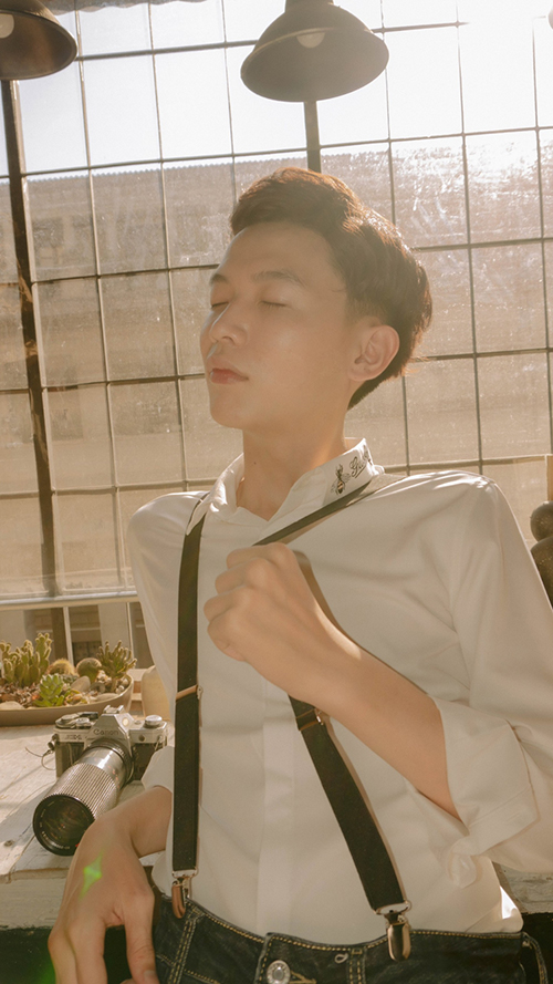 Anh Bình luôn cố gắng nỗ lực hết mình