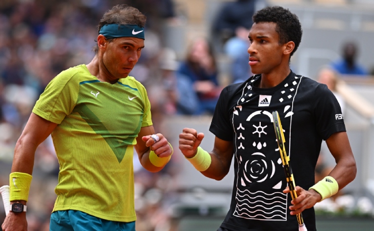 Aliassime - Nadal tennis video: 4 hours 23 minutes of breathtaking battle (Roland Garros 4th Round) - 1
