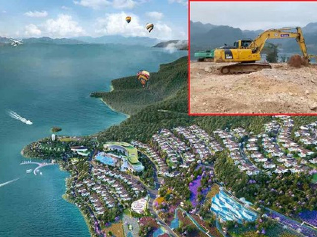 Kinh doanh - Cận cảnh dự án trồng rừng kết hợp du lịch bán "chui" biệt thự ở Hòa Bình