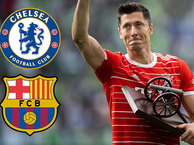 ”Bom tấn” Lewandowski hé lộ bến đỗ mới, Chelsea mơ ”nẫng tay trên” Barca