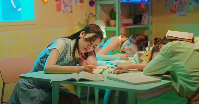 Hình ảnh mô tả thực trạng giới trẻ hiện nay qua Tìm X của Min