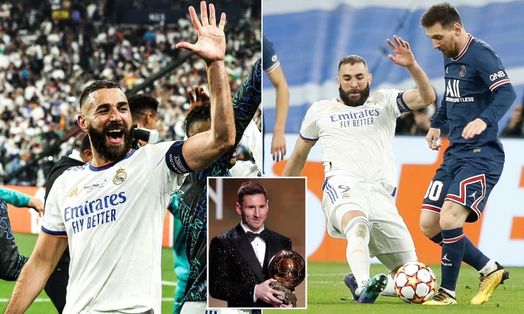 Messi thừa nhận Benzema xứng đáng giành Bóng vàng nhưng không phục chức vô địch Champions League của Real