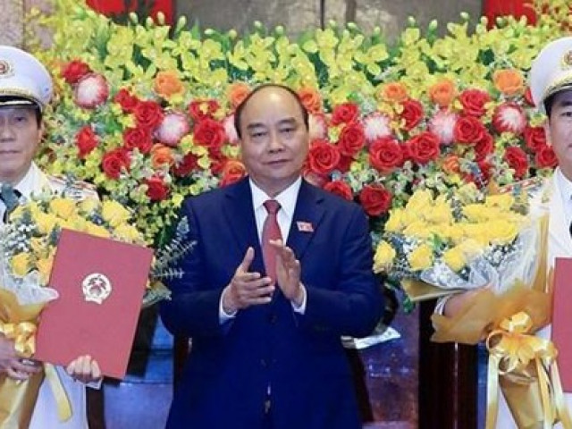 Thứ trưởng Bộ Công an Trần Quốc Tỏ, Lương Tam Quang được Thăng hàm Thượng tướng