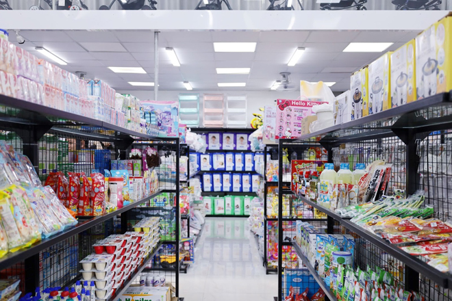 Không gian bài trí sang trọng và tiện lợi của Tumi Baby