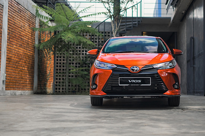 Giá xe Toyota Vios niêm yết và lăn bánh tháng 6/2022 - 3