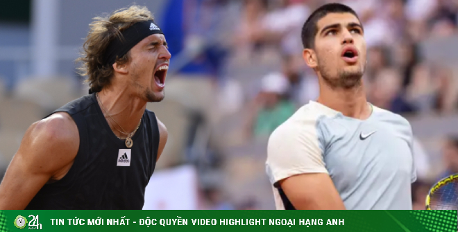 Video tennis Zverev – Alcaraz: The top 4 set, breaking after the tie-break series (Roland Garros quarterfinals)