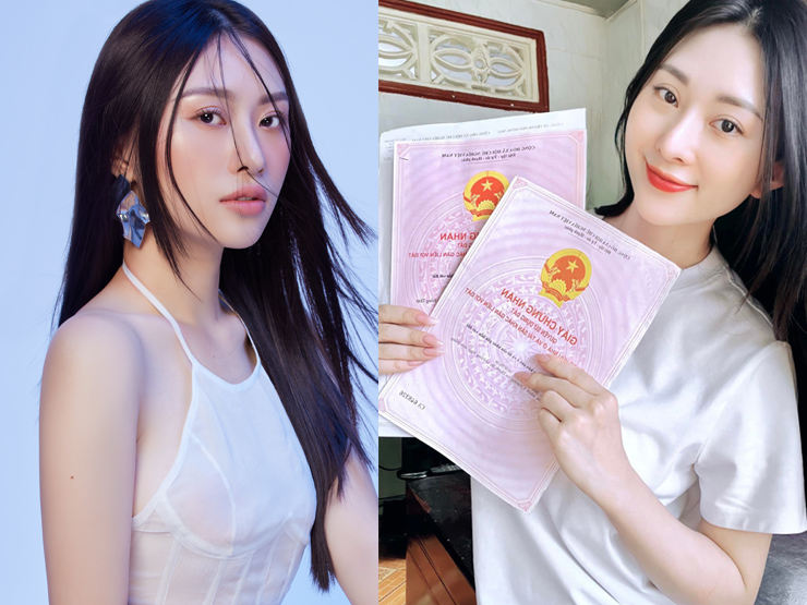 Đời sống Showbiz - Người đẹp Đồng Tháp hạnh phúc khi tặng 2 sổ đỏ cho ba mẹ sau 5 năm đi hát