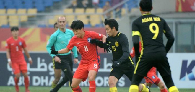 U23 Hàn Quốc chạm trán U23 Malaysia ở lượt trận ra quân bảng C VCK U23 châu Á 2022