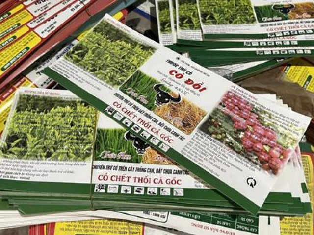 Thị trường - Tiêu dùng - Từ những thùng chứa hàng trăm lít, thuốc trừ cỏ Trung Quốc đã được 'hô biến' thành lọ nhỏ, mang thương hiệu Việt như thế nào?