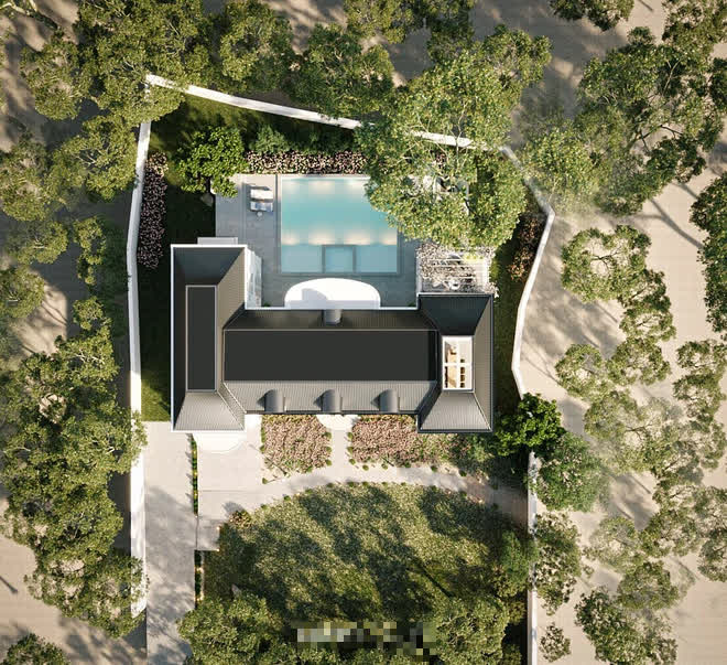 Biệt thự rộng rãi và đồ sộ như 1 toà lâu
đài