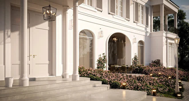 Choáng với biệt thự như lâu đài của diễn viên hài Vân Dung - 2