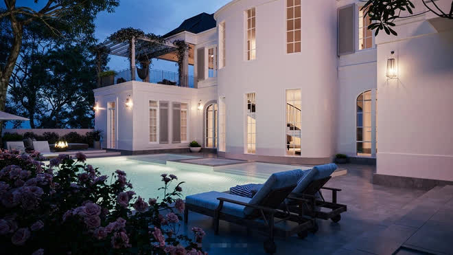 Với bể bơi riêng