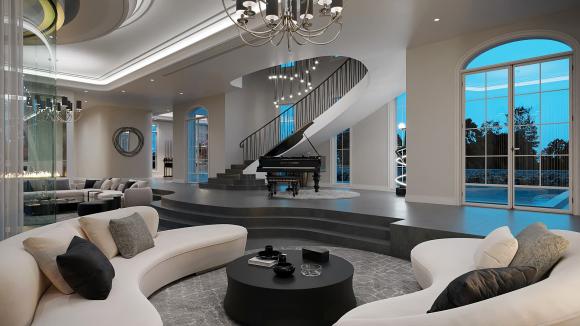 Choáng với biệt thự như lâu đài của diễn viên hài Vân Dung - 11