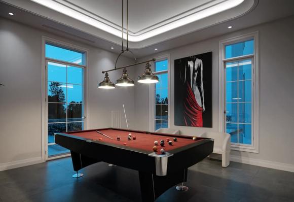 Khu giải trí của gia đình Vân Dung