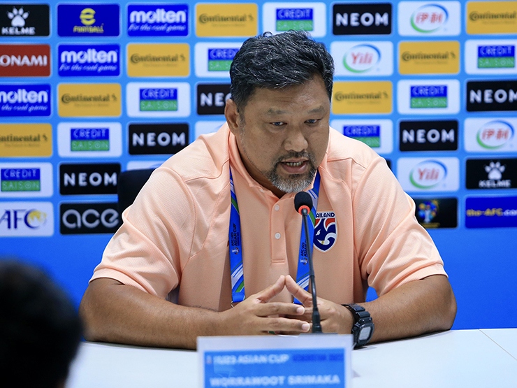 Bóng đá - Trực tiếp họp báo U23 Thái Lan sau trận gặp U23 Việt Nam: HLV Srimaka nói về bàn thua sớm