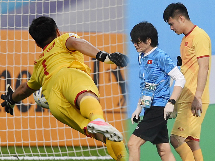 Bóng đá - Thủ môn Văn Toản khóc vì sai lầm "biếu" bàn thắng cho Thái Lan, vì sao bị thay ra?