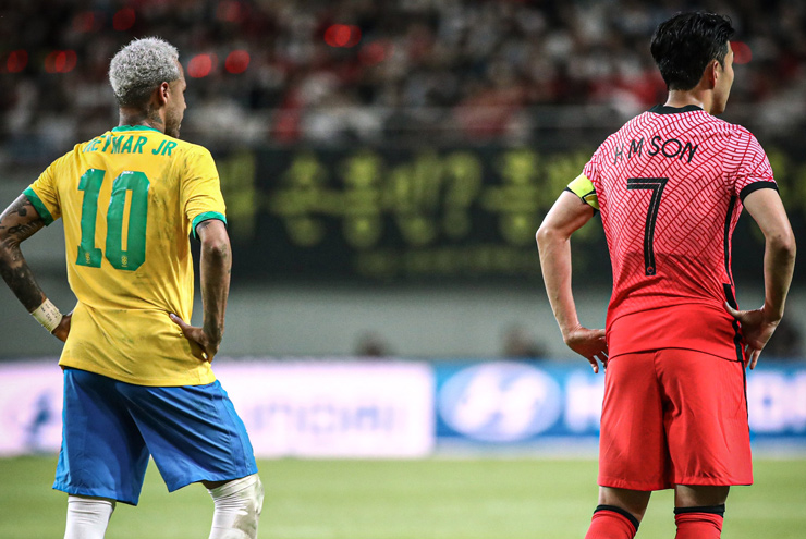 Neymar thể hiện đẳng cấp, lu mờ Son Heung Min
