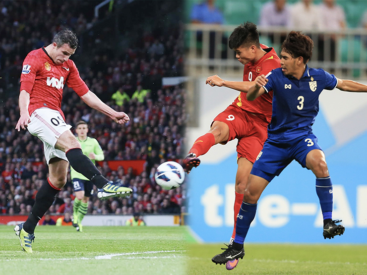 Bóng đá - Văn Tùng vô lê tung lưới U23 Thái Lan, gợi nhớ hình ảnh Van Persie