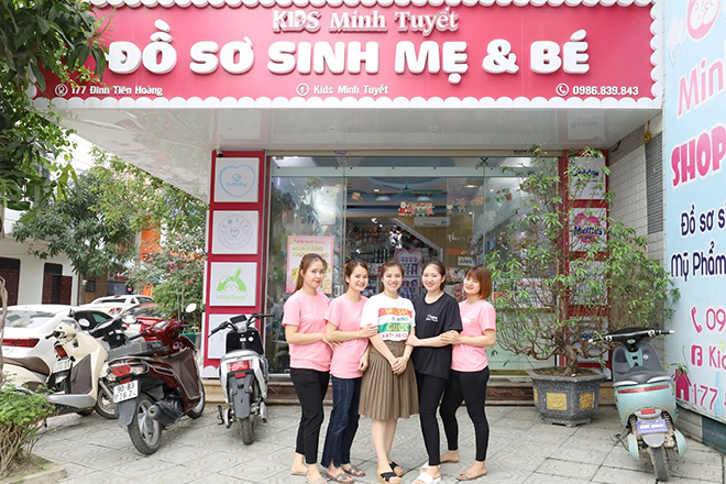 Nụ cười là nét văn hóa nổi bật của nhân viên nhà Kids Minh Tuyết