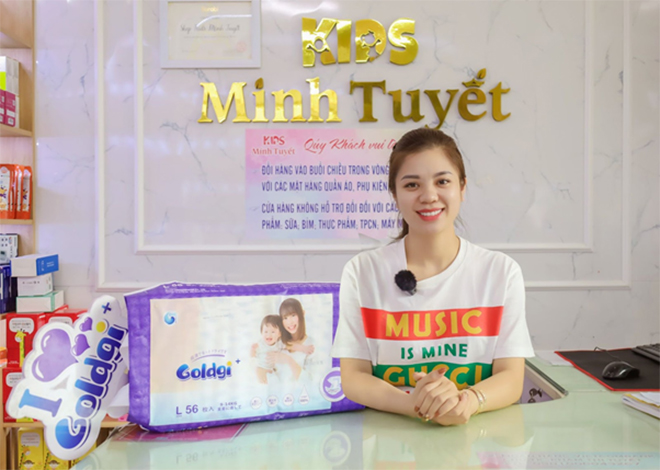 Chị Phạm Thị Tuyết - Nhà sáng lập và điều hành Kids Minh Tuyết