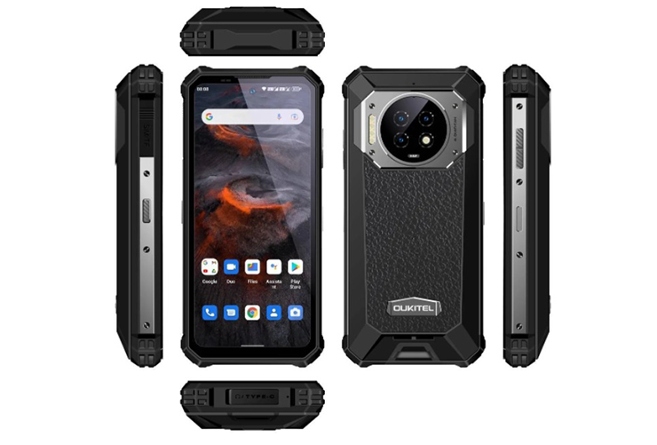 Oukitel WP19 khá dày, bền bỉ.