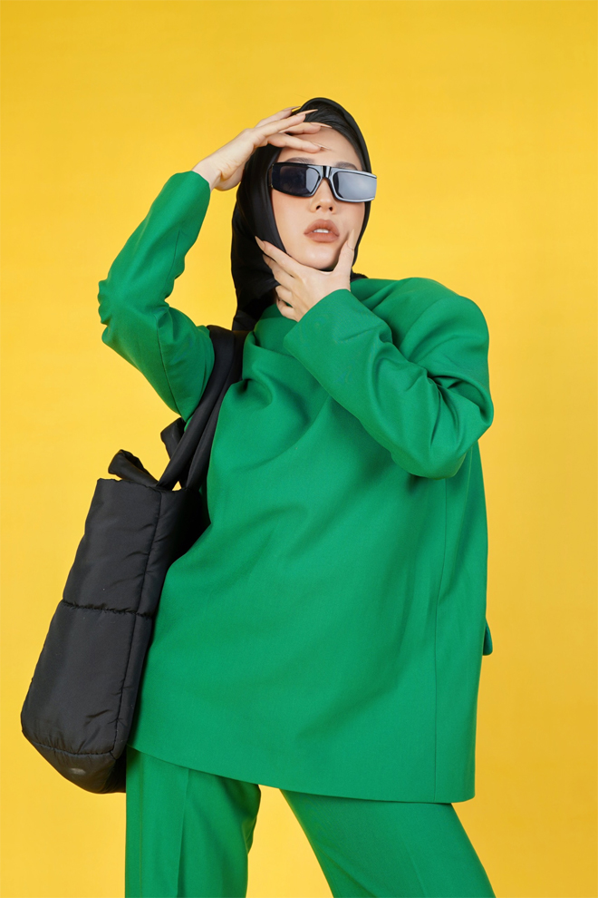 Vũ Diệu Thuý gây ấn tượng bởi loạt clip đu trend biến hình mới trên Tiktok - 6