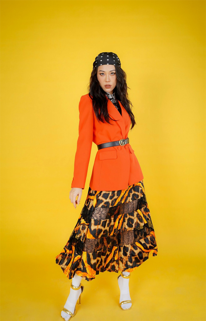 Vũ Diệu Thuý gây ấn tượng bởi loạt clip đu trend biến hình mới trên Tiktok - 3