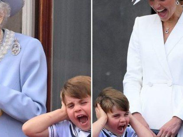 Giáo dục - du học - Hoàng tử bé Louis bịt tai nhăn mặt tại đại lễ của bà cố và cách giáo dục của Công nương Kate
