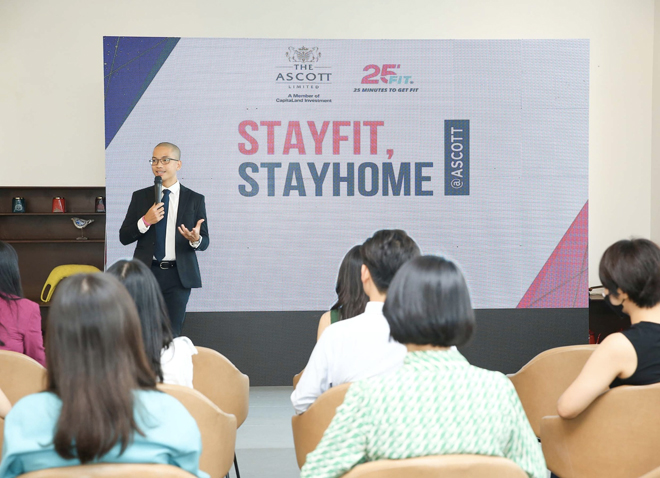 Hợp tác với Ascott, 25 FIT sẽ mang đến giải pháp tập luyện hiệu quả, tiết kiệm thời gian cho khách hàng lưu trú