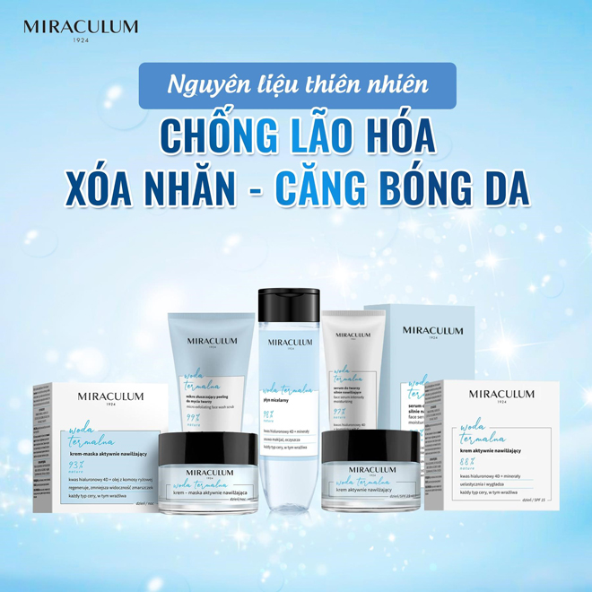 Miraculum 1924 - Dòng mỹ phẩm dưỡng da chuyên biệt dành cho da nhạy cảm, mỏng yếu 99% từ thiên nhiên - 1