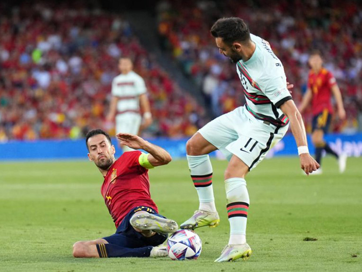 Video bóng đá Tây Ban Nha - Bồ Đào Nha: Ronaldo nỗ lực, ”kép phụ” tỏa sáng (Nations League)