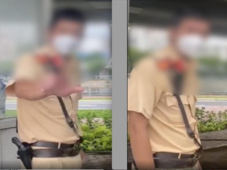 Tin tức trong ngày - Phòng PC08 TP.HCM đang xác minh vụ "CSGT bị tố lấy 1 triệu đồng"