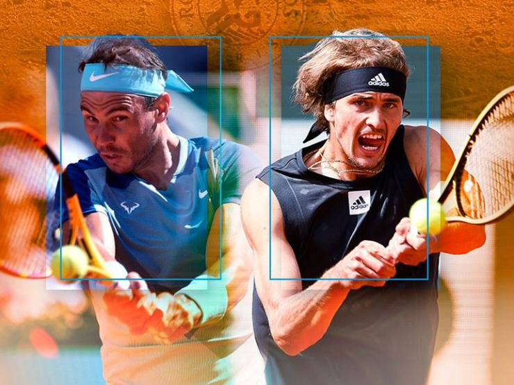 Trực tiếp tennis Nadal - Zverev: Nadal chiến thắng tie-break set 1 (Bán kết Roland Garros)