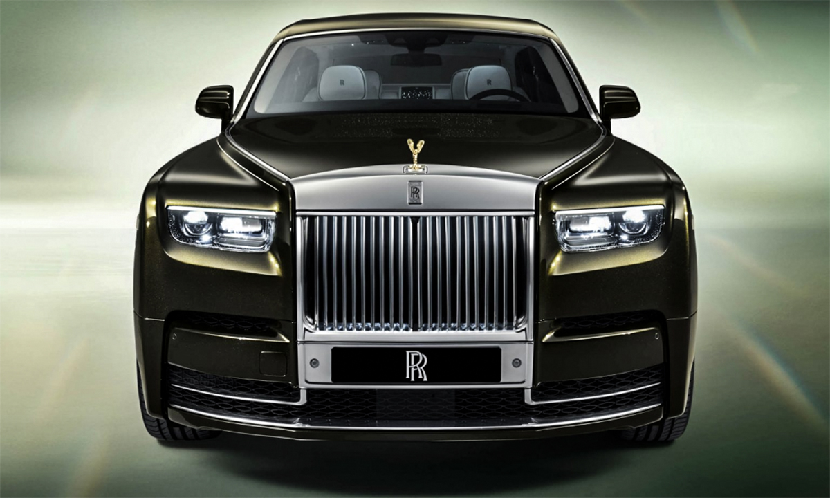 Xe mô hình Rolls Royce Phantom VIII Black series 132  Blue Mô Hình