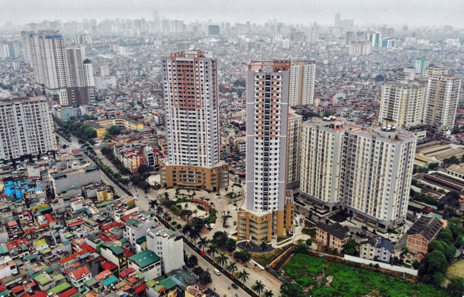 Mặt bằng giá chung cư tăng mạnh.&nbsp;