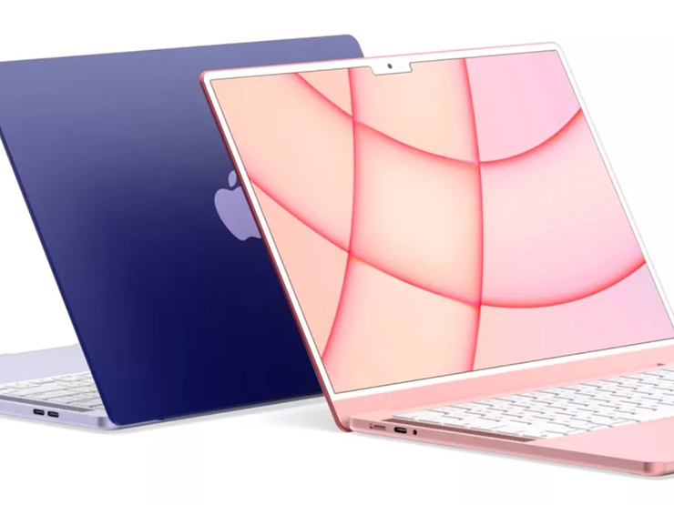 Ngất ngây với loạt MacBook Air 2022 đầy màu sắc