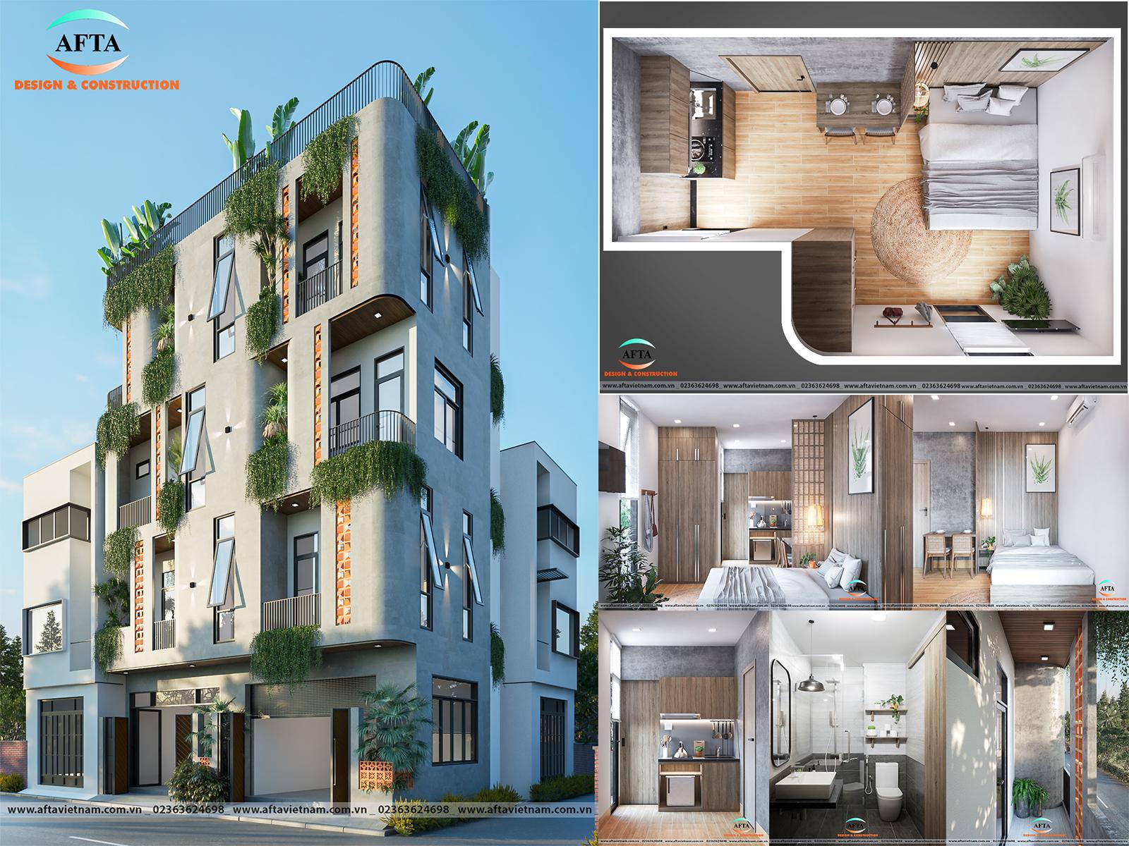 Dịch vụ thiết kế thi công căn hộ