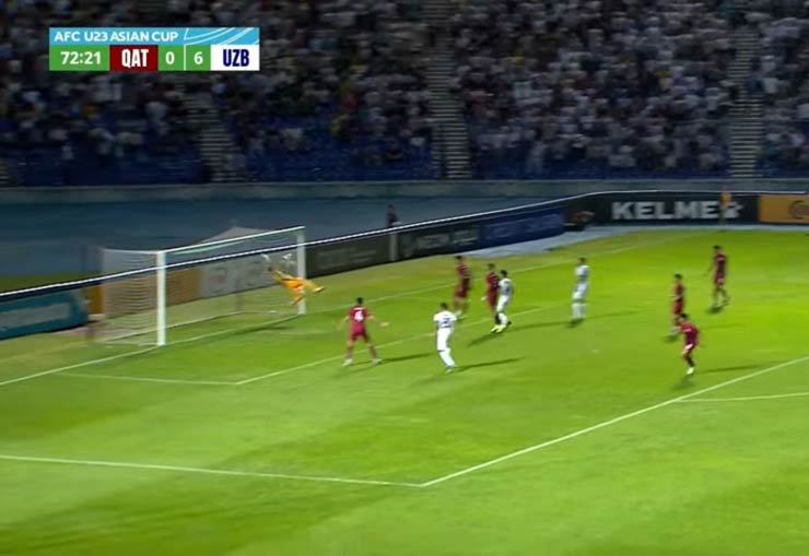 U23 Uzbekistan ghi 3 bàn mỗi hiệp để đoạt vé vào tứ kết