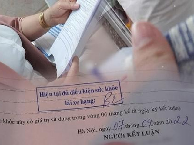 Tin tức trong ngày - Bộ Y tế đề nghị siết chặt quản lý kiểm tra khám sức khoẻ lái xe