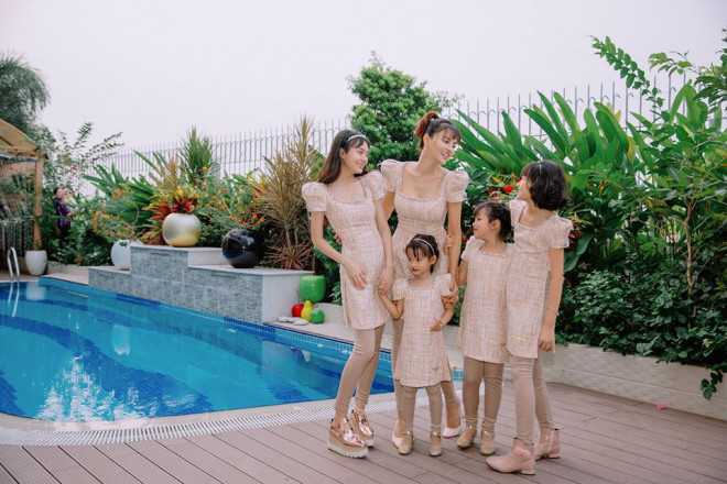 Căn biệt thự có hồ bơi sang trọng.