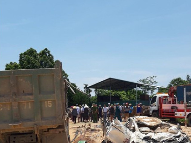 Tin tức trong ngày - Thanh Hoá: Những chi tiết trùng hợp vụ tai nạn xe tải đè bẹp xe con làm 3 người chết