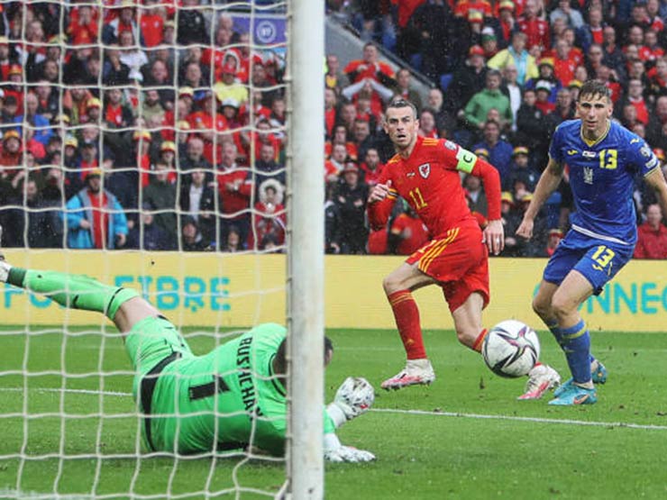 Video bóng đá Xứ Wales - Ukraine: Gareth Bale vui tột độ, Ukraine bị loại không dự World Cup