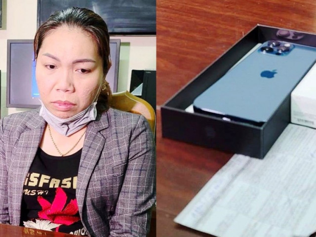 Nữ nhân viên massage trộm thẻ visa của khách, quẹt mua iPhone