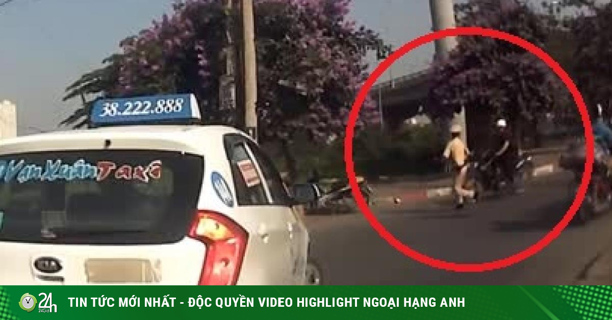 The traffic police asked to stop the car, the “monster” still recklessly drove the car straight to escape-Media