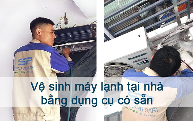 Vệ sinh máy lạnh tại nhà
