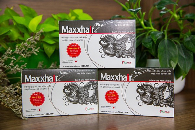 Viên uống Maxxhair mà cô Nga đã sử dụng