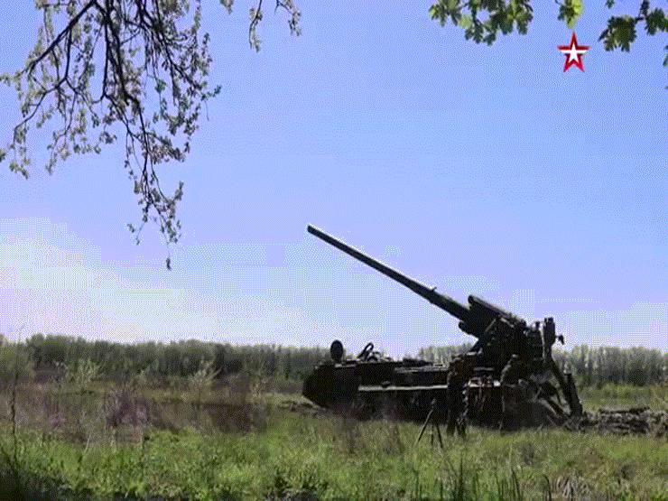 Video siêu pháo tự hành lớn nhất thế giới của Nga chiến đấu ở Ukraine