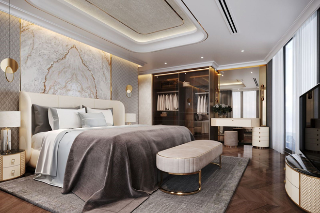 Diamond Crown Hai Phong chinh phục khách hàng bằng sự cầu toàn và chỉn chu trong thiết kế ngoại khu lẫn thiết kế căn hộ